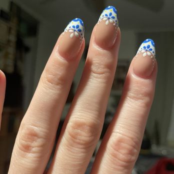 Royal Nails & Spa - Intricate design by Tracy! - Nail Salons Near Me - Oceanside, California Royal Nails & Spa - Intricate design by Tracy! - Nail Salons Near Me - Oceanside, California