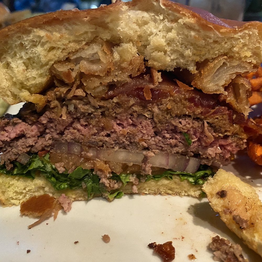 The Tipsy Boar - Texas BBQ Beef Burger - New American Near Me - Hollywood, Florida The Tipsy Boar - Texas BBQ Beef Burger - New American Near Me - Hollywood, Florida