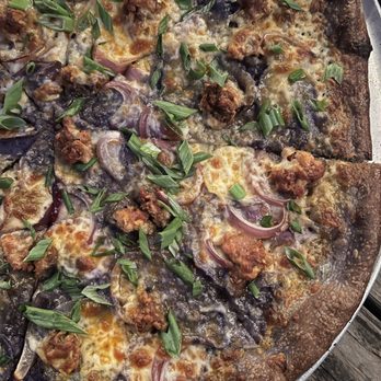 Spinning Dough - Ube pizza @janetvsfood - Pizza Near Me - Oakland, California Spinning Dough - Ube pizza @janetvsfood - Pizza Near Me - Oakland, California
