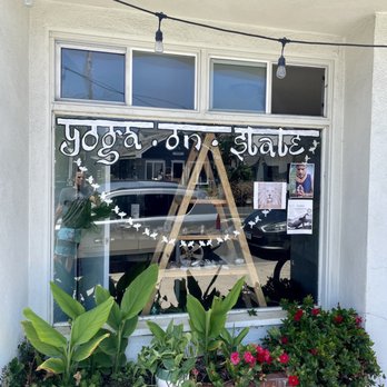 Yoga on State - Front Window - Yoga Near Me - Carlsbad, California