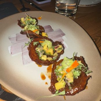 Casi Cielo - Pork belly tostadas - Cocktail Bars Near Me - Atlanta, Georgia