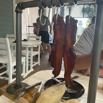 Hook & Barrel - Bacon... bourbon glaze...drippings on perfect bread...wow!!! - Seafood Near Me - Myrtle Beach, South Carolina