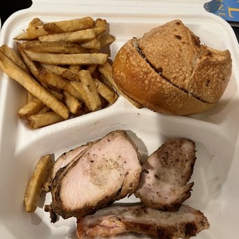 Old Slo BBQ - Chicken Pit Plate - Missing BBQ sauce. - Barbeque Near Me - San Luis Obispo, California