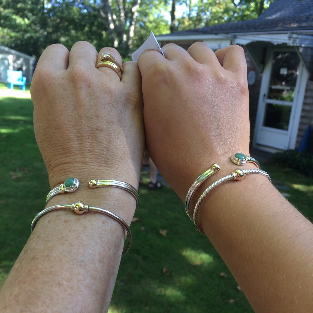 Eden - We each bought the bracelet with the green Aventurine. The other cape cod bracelets were not bought here - Jewelry Near Me - Dennis, Massachusetts Eden - We each bought the bracelet with the green Aventurine. The other cape cod bracelets were not bought here - Jewelry Near Me - Dennis, Massachusetts