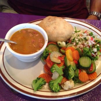 Rancho Palomas - Fried, stuffed avocado with a side of vegetables - Mexican Near Me - Kingwood, Texas