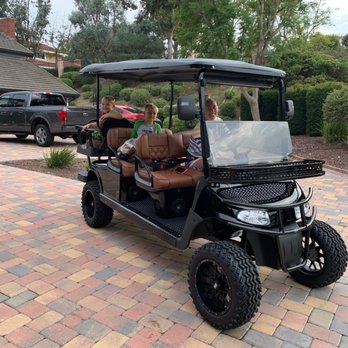 Laguna Golf Carts - 6 seater custom golf cart - Golf Cart Rentals Near Me - Lake Forest, California