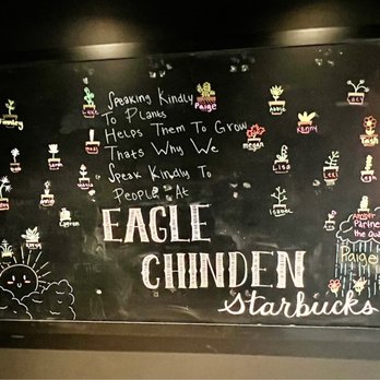 Starbucks - a blackboard with a list of items on it - Coffee & Tea Near Me - Boise, Idaho Starbucks - a blackboard with a list of items on it - Coffee & Tea Near Me - Boise, Idaho