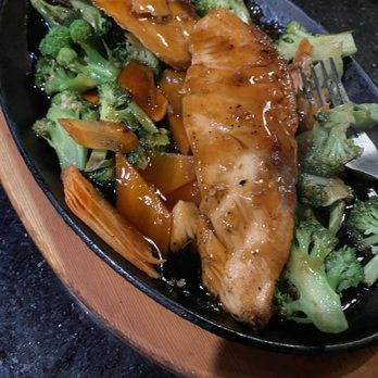 Ichiban Japanese Steakhouse - Teriyaki salmon - Japanese Near Me - Owasso, Oklahoma Ichiban Japanese Steakhouse - Teriyaki salmon - Japanese Near Me - Owasso, Oklahoma