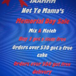 Not yo mama's JAM - Memorial Day Sale!!