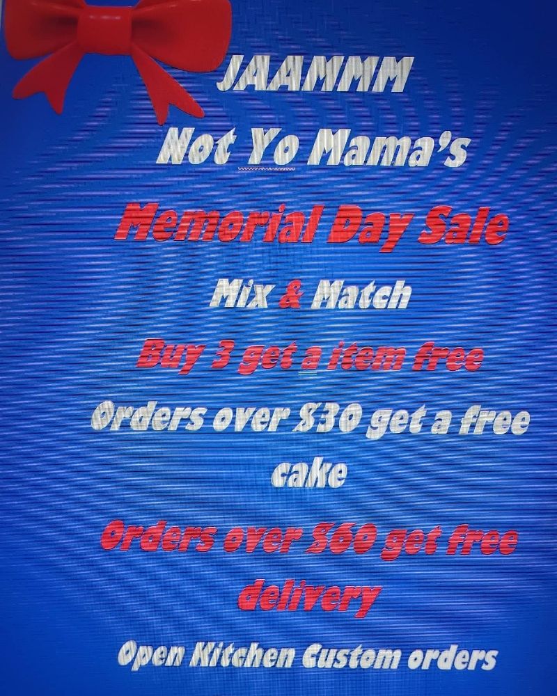 Not yo mama's JAM Logo