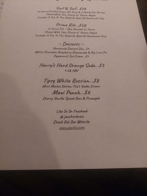 Menu photo 5 Jax Northside Food & Spirits Charlevoix, MI Menu photo 5 Jax Northside Food & Spirits Charlevoix, MI