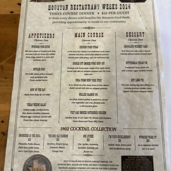 Wunsche Bros Cafe & Saloon - Restaurant week menu - Burgers Near Me - Spring, Texas Wunsche Bros Cafe & Saloon - Restaurant week menu - Burgers Near Me - Spring, Texas