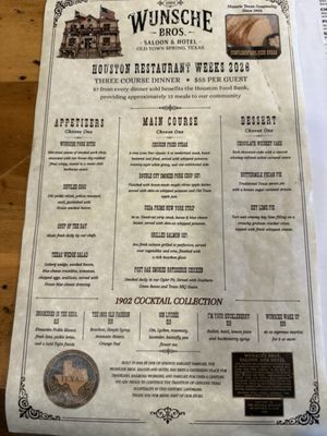Menu photo 4 Wunsche Bros Cafe & Saloon Spring, TX Menu photo 4 Wunsche Bros Cafe & Saloon Spring, TX