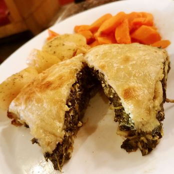 Grandma's Table - Spanakopita (Greek Spinach Pie) on Special ©hungryhaus - Breakfast & Brunch Near Me - Montgomery, Illinois Grandma's Table - Spanakopita (Greek Spinach Pie) on Special ©hungryhaus - Breakfast & Brunch Near Me - Montgomery, Illinois