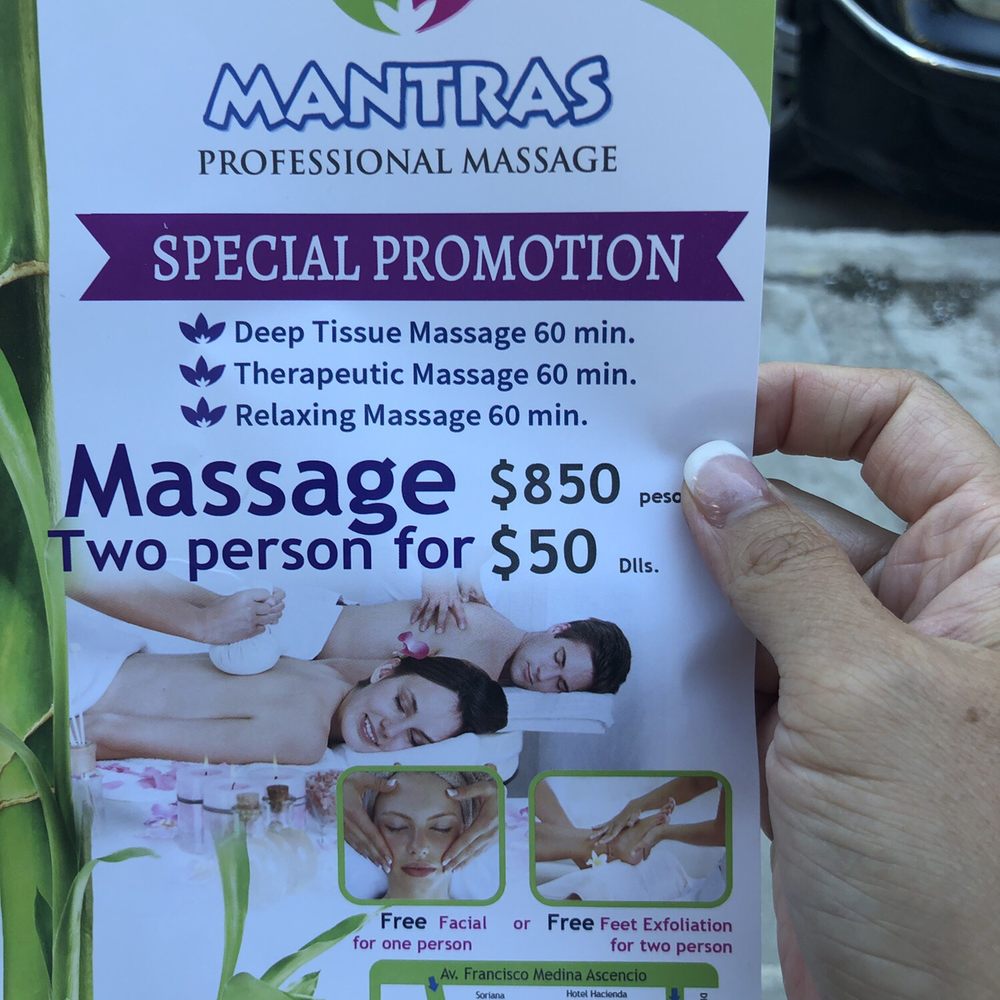 Mantras Massage - Promotion with facial or foot exfoliation. - Massage Near Me - Puerto Vallarta, JAL