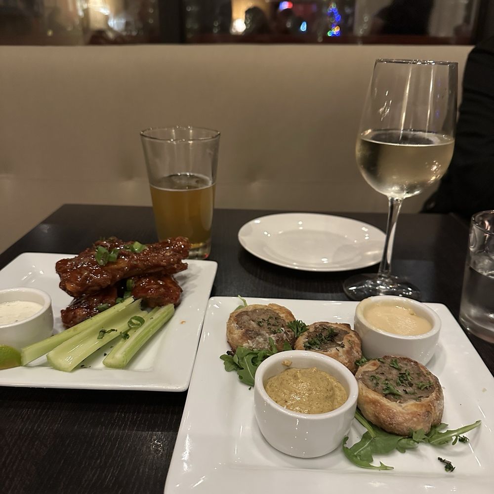 Ember - Wings on the left & Hog In Quilts on the right - Salad Near Me - Saint Simons Island, Georgia Ember - Wings on the left & Hog In Quilts on the right - Salad Near Me - Saint Simons Island, Georgia