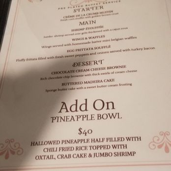 Plan it to the T - Brunch Menu - Caterers Near Me