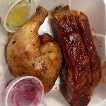 Bubba's SmokeHouse & Spirits - The chicken and pork ribs "Bubba's choice" or something like that. - Barbeque Near Me - Paso Robles, California Bubba's SmokeHouse & Spirits - The chicken and pork ribs "Bubba's choice" or something like that. - Barbeque Near Me - Paso Robles, California