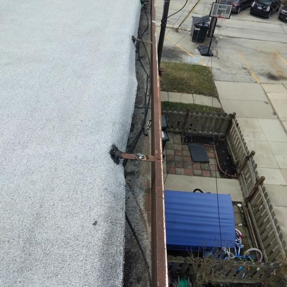 Velasco Roofing Tuckpointing - Before work completion - Roofing Near Me - Chicago, Illinois Velasco Roofing Tuckpointing - Before work completion - Roofing Near Me - Chicago, Illinois