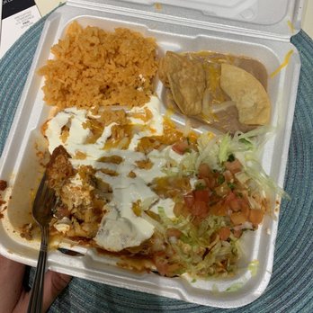 California Taco - Enchilada Combo - Mexican Near Me - Johnston, Rhode Island