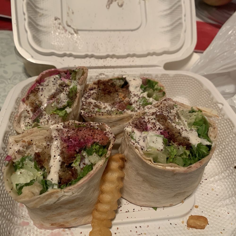 4 Heroes Grill - Before I found hair in the dish that I finished throwing up...BEFORE I FOUND HAIR UNDER THIS - Greek Near Me - Rocklin, California