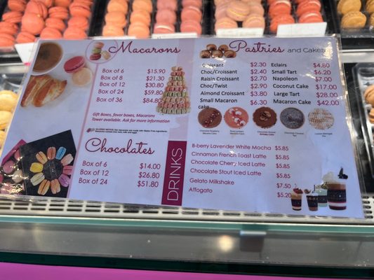 Menu photo 2 Le Macaron French Pastries Sarasota, FL Menu photo 2 Le Macaron French Pastries Sarasota, FL
