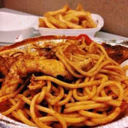 Rafaelina Restaurant Bar - Chicken pasta with french fries