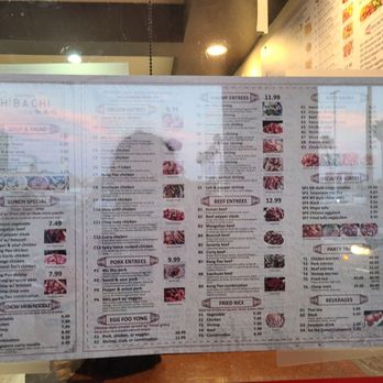 Express Hibachi - Menu - Japanese Near Me - Las Vegas, Nevada