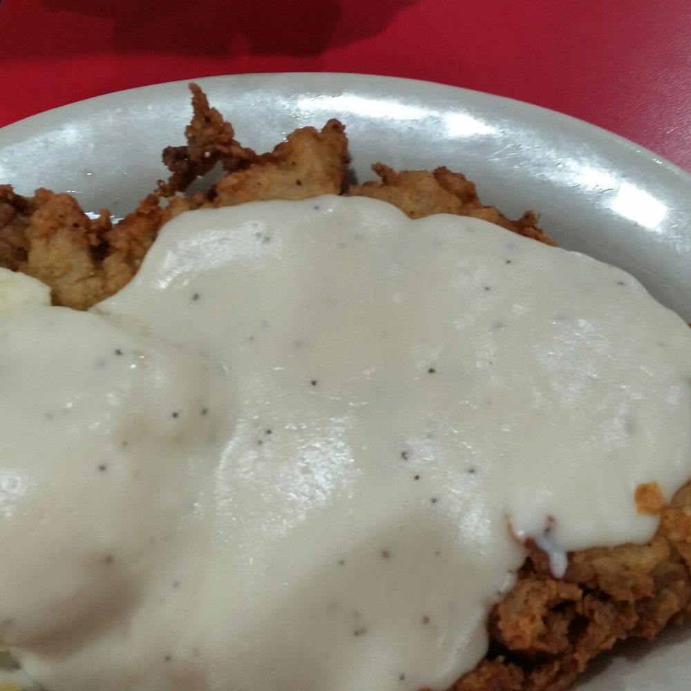 Freeway Cafe - Chicken fried steak w/mashed potatoes - Diners Near Me - Tulsa, Oklahoma Freeway Cafe - Chicken fried steak w/mashed potatoes - Diners Near Me - Tulsa, Oklahoma