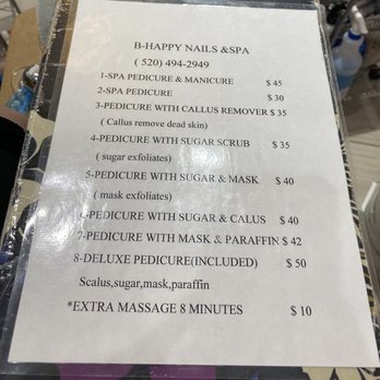 B-Happy Nails and Spa - Pedicure prices - Nail Salons Near Me - Maricopa, Arizona B-Happy Nails and Spa - Pedicure prices - Nail Salons Near Me - Maricopa, Arizona