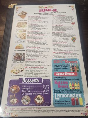 Menu photo 1 Pepe’s Mexican Grill Kenner, LA Menu photo 1 Pepe’s Mexican Grill Kenner, LA