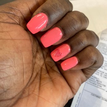 The Nails Spa - Not a very clean execution..but it will do for now - Nail Salons Near Me - Bailey's Crossroads, Virginia