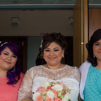 Color Hair Design - My sister (in the blue) also got her hair and makeup. She looks so pretty - Hair Salons Near Me - Montebello, California Color Hair Design - My sister (in the blue) also got her hair and makeup. She looks so pretty - Hair Salons Near Me - Montebello, California