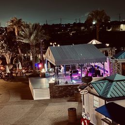 Watched live entertainment from our balcony Watched live entertainment from our balcony
