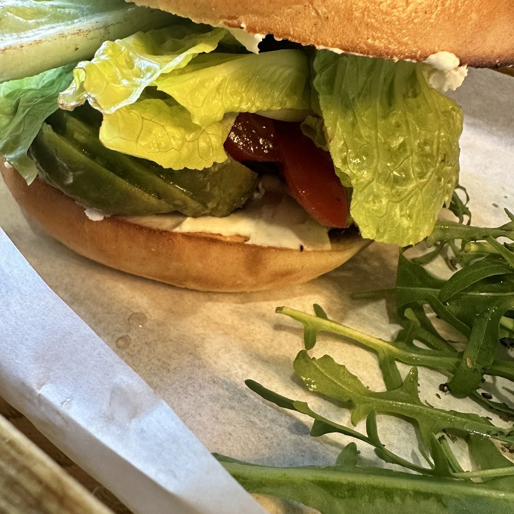 Avocado bagel Avocado bagel