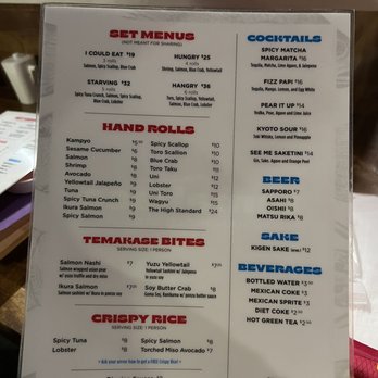 Temakase Hand Roll Bar - 2nd Ave - Menu - Sushi Bars Near Me - New York, New York Temakase Hand Roll Bar - 2nd Ave - Menu - Sushi Bars Near Me - New York, New York