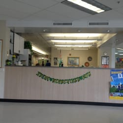 Cesar Chavez Middle School - Front counter of the office