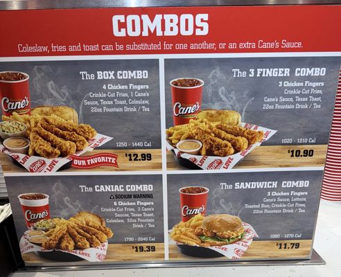 Menu photo 3 Raising Cane's Chicken Fingers Washington, DC, DC Menu photo 3 Raising Cane's Chicken Fingers Washington, DC, DC
