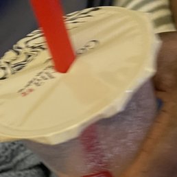 Strawberry Taro Drink ()so good he wouldn't share!