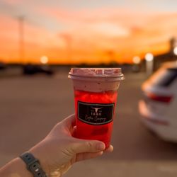 1880 Coffee Company - Crandall, Texas Coffee Shop at sunset