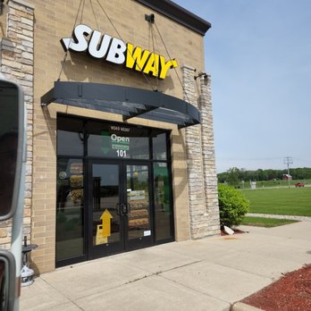 Subway - the entrance of a subway restaurant - Fast Food Near Me - Sussex, Wisconsin