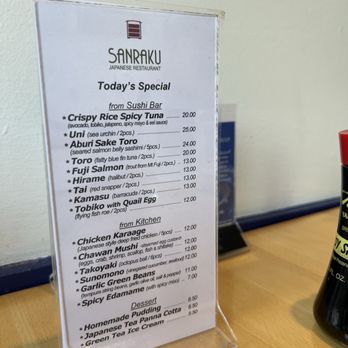 Sanraku - Specials from 6/12/2026! - Japanese Near Me - San Francisco, California Sanraku - Specials from 6/12/2026! - Japanese Near Me - San Francisco, California