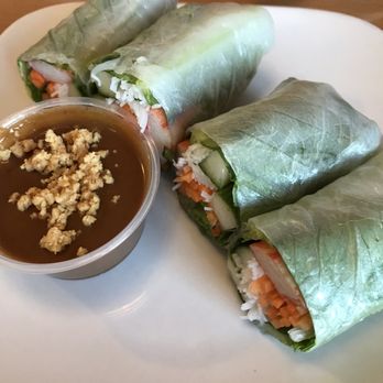 Kai Mook - Fresh Rolls with crab inside - so good ! - Thai Near Me - Millbury, Massachusetts
