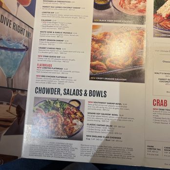 Red Lobster - Menu - Seafood Near Me - Laredo, Texas