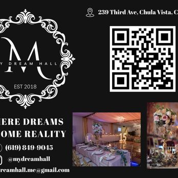 My Dream Hall - Venues & Event Spaces Near Me - Chula Vista, California My Dream Hall - Venues & Event Spaces Near Me - Chula Vista, California