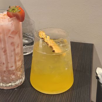Vochos - Fresa drink and white sangria - Mexican Near Me - Wilmington, North Carolina Vochos - Fresa drink and white sangria - Mexican Near Me - Wilmington, North Carolina