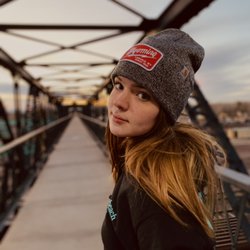 Pinebeach - Carhartt beanie and PBSC hoodie