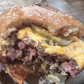 McDonald's - Uncooked Double Quarter Pounder with Cheese - Fast Food Near Me - Richboro, Pennsylvania