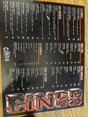 Menu photo 1 Taqueria Cinco Jacksonville, FL Menu photo 1 Taqueria Cinco Jacksonville, FL