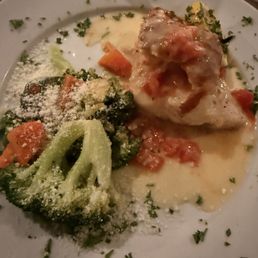 Grouper topped with lobster special